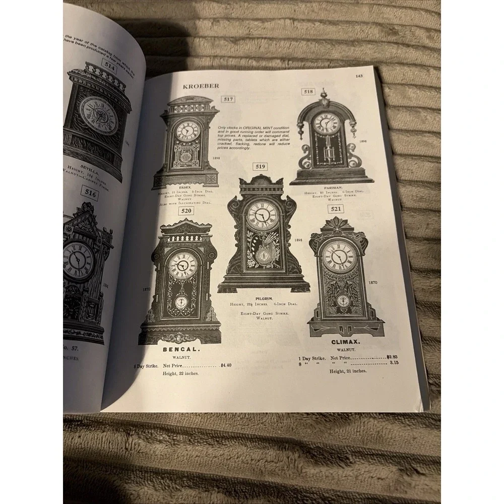American Clocks Vol. 2 by Tran Duy‎ Ly plus 1992 Price Up-date